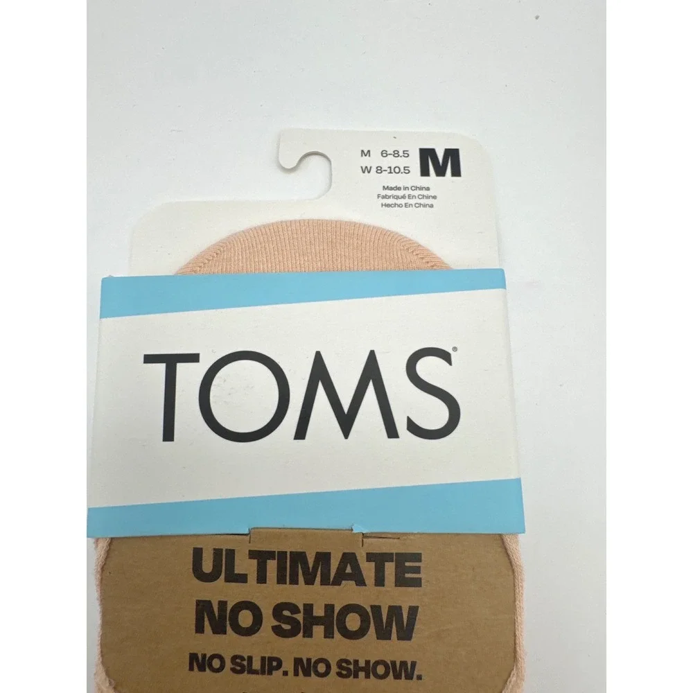 TOMS Stance Two Left Feet Womens Socks Bundle 3 Pairs No Show Crew Size M 8-10.5